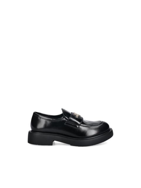 Moschino heart-detail loafers