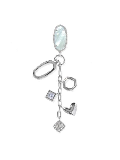 KENDRA SCOTT Elle Silver Bag Charm