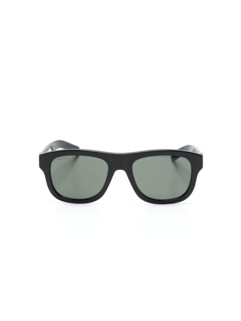 rectangle-frame sunglasses