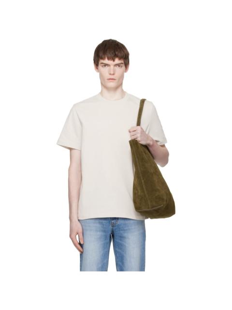 A.P.C. Beige Standard 'Rue Madame' T-shirt