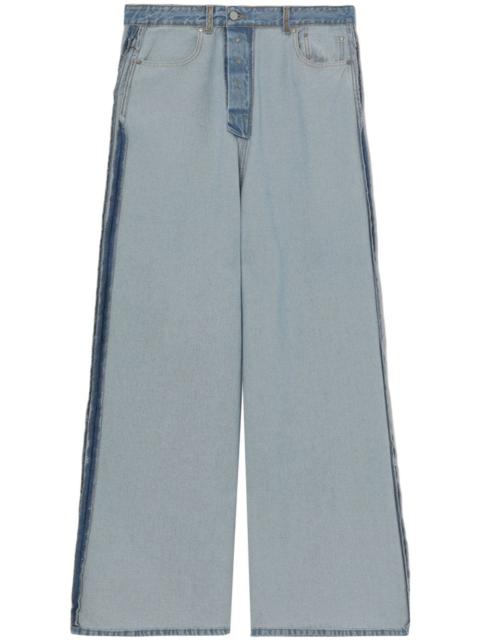 VETEMENTS inside-out wide-leg jeans