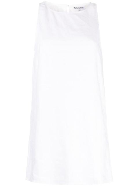 Reformation Jessi linen minidress