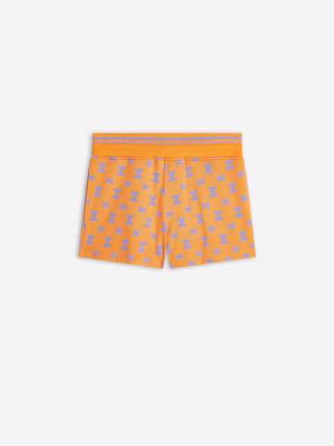 Dries Van Noten RIBBED JACQUARD SHORTS