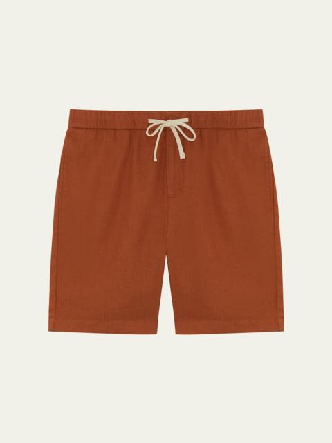 FRESCOBOL CARIOCA Men's Felipe Linen-Cotton Shorts