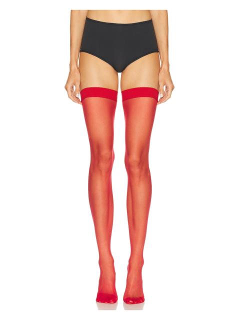 Wolford Individual 10 Stay Up Tights