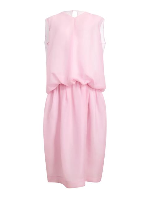 Noah Organza Midi Dress pink