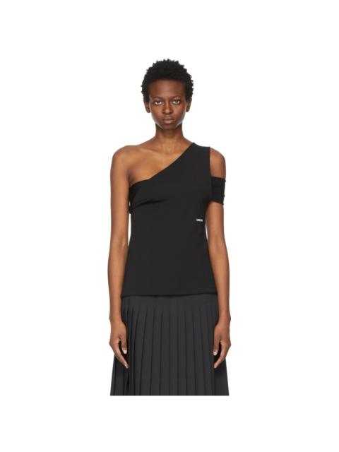 Ambush Black Off-Shoulder Tank Top