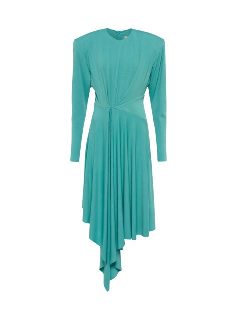 ALEXANDRE VAUTHIER Draped jersey midi dress