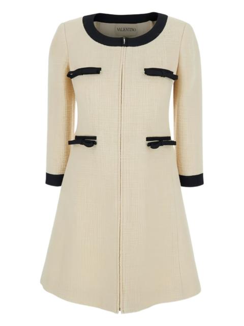 Valentino bow-detail mini dress