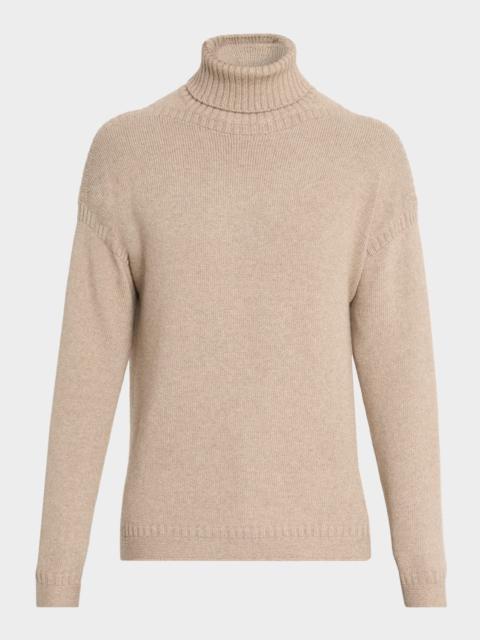 Loro Piana Men's Tyne Cashmere Turtleneck Sweater