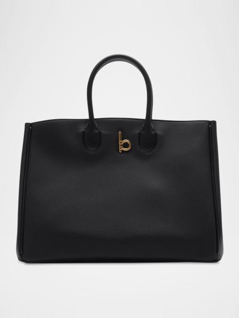 Burberry Rocking Horse Large Leather Tote Bag