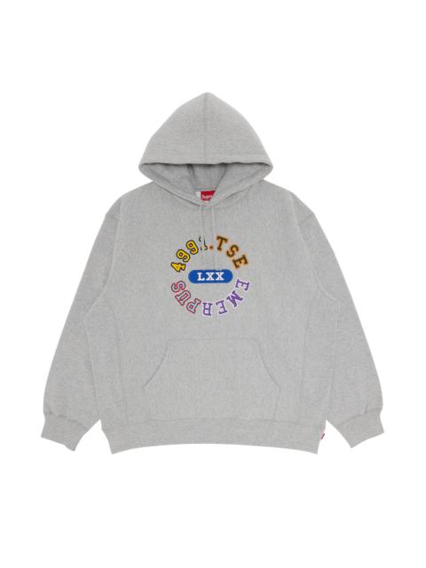 Supreme Supreme MF DOOM Hooded Sweatshirt 'Heather Grey' | REVERSIBLE