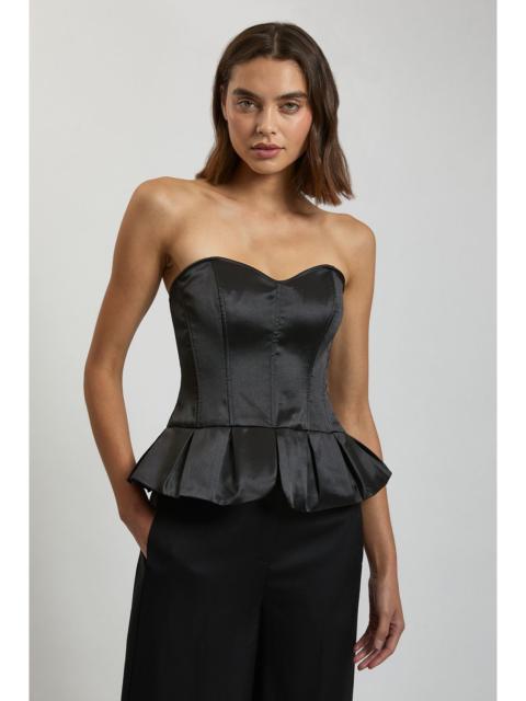KAREN MILLEN Bandeau Boned Corset Top