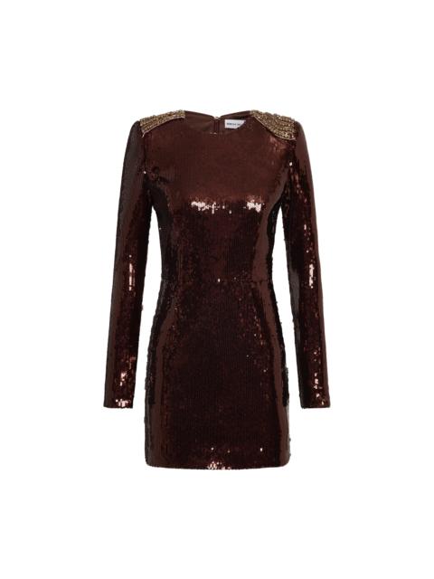 REBECCA VALLANCE Glimmer Mini Dress