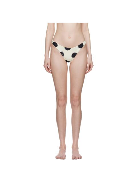 SIMONMILLER Black & White Bwai Bikini Bottom