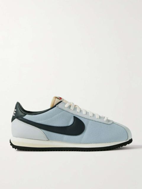 Nike Cortez '72 Twill and Leather Sneakers