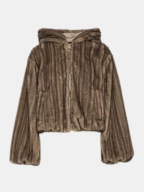 STEVE MADDEN MAVIS JACKET SILVER GREY