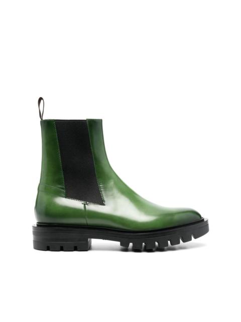 Santoni elasticated side-panel boots