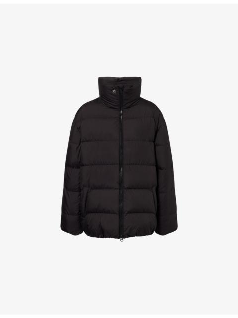 PERFECT MOMENT Funnle-Neck Shell-Down Puffer Jacket