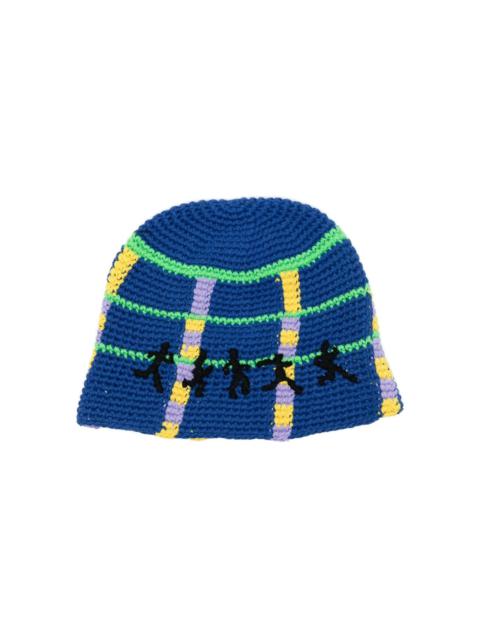 KidSuper Running Man crochet hat