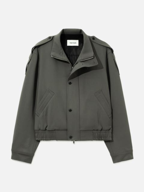 Tonywack STAND COLLAR EPAULETTE BLOUSON