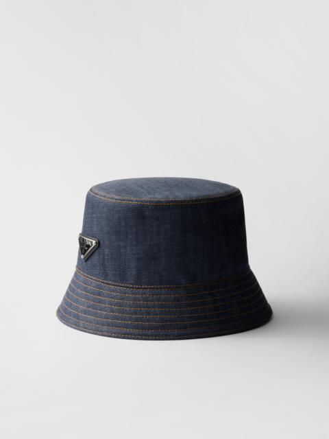 Selvedge denim bucket hat
