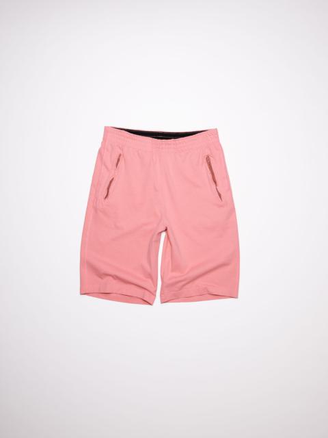 Acne Studios Cotton sweat shorts - Pink