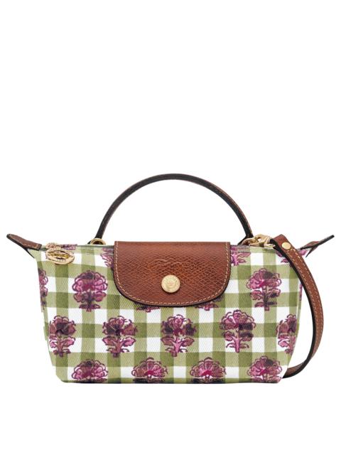 Longchamp Le Pliage Collection XS Pouch Artichoke - Canvas