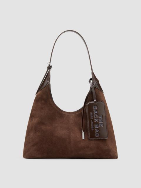 Marc Jacobs Women's Suede Belted Sack Bag - Dark Brown