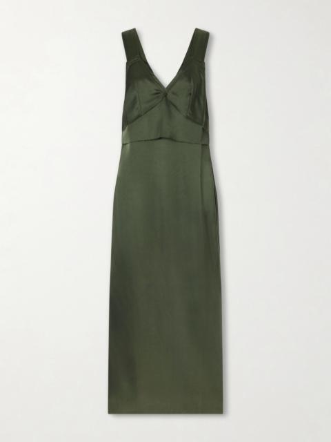 TOTEME Satin Maxi Dress