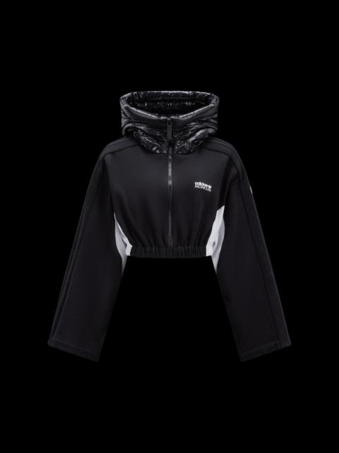 Moncler Fleece Zip-Up Hoodie