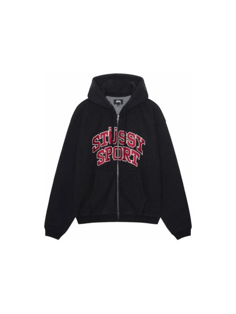 Stüssy Stussy Sport Zip Hoodie Washed Black