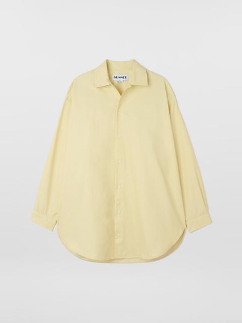 SUNNEI MEGA OVER SHIRT / light yellow
