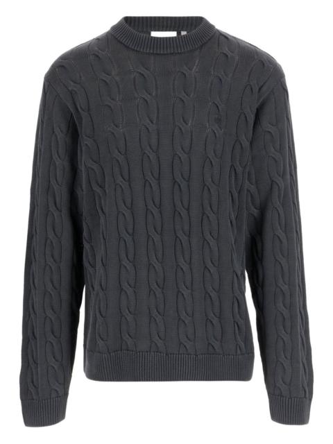 Carhartt cable-knit crew-neck sweater