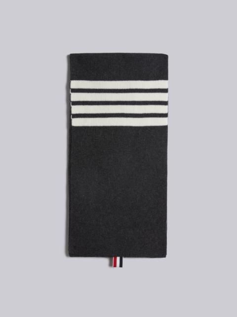 Thom Browne 4-Bar stripe cashmere scarf