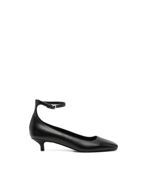 TOTEME square-toe nappa pumps