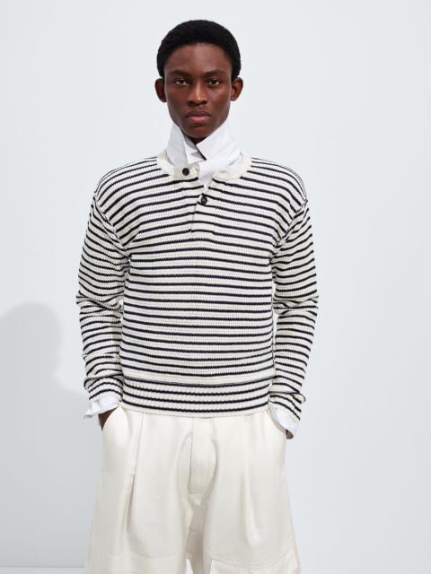 Bottega Veneta Cotton Crochet Sweater