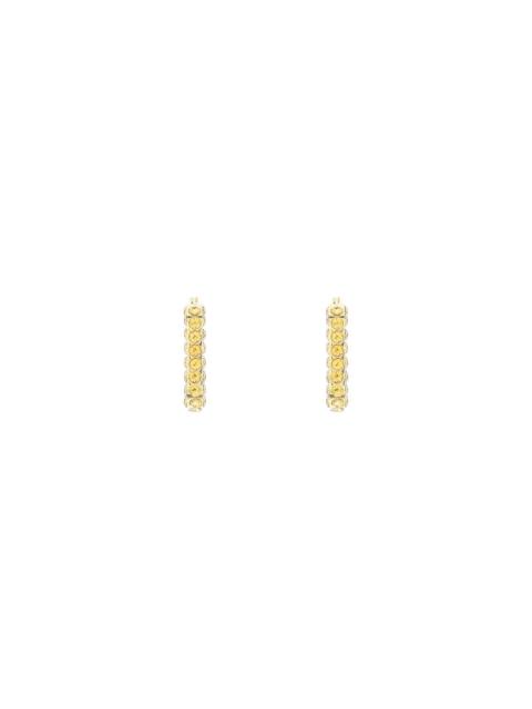 Amina Muaddi CHARLOTTE EARRINGS WITH CRYSTALS