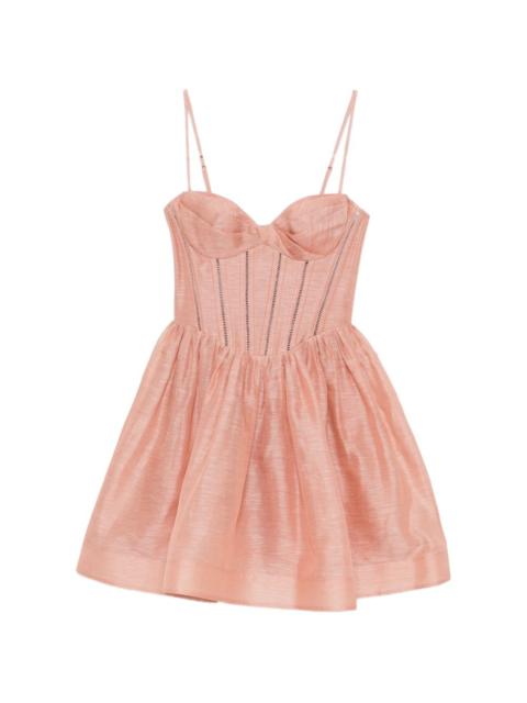 Zimmermann sweetheart-neck mini dress