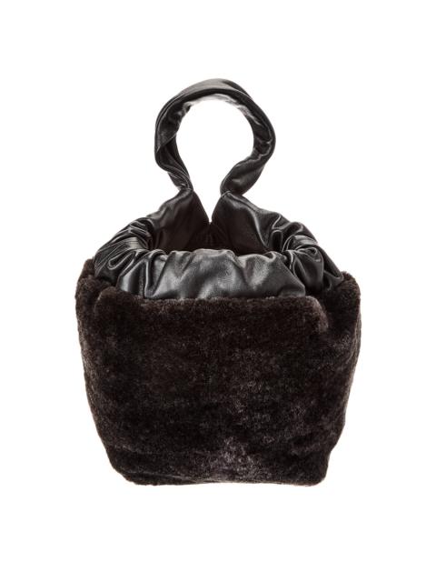 Jil Sander Jil Sander Drawstring Leather Bucket Bag