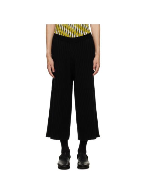 ZANKOV Black Three-Pocket Trousers