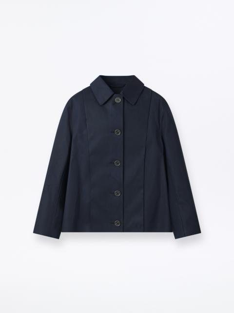 Mackintosh Caban Rubberised Coat with Cashmere Waistcoat