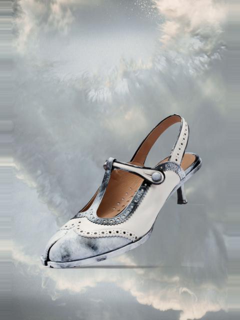 Tabi Bianchetto slingback shoe