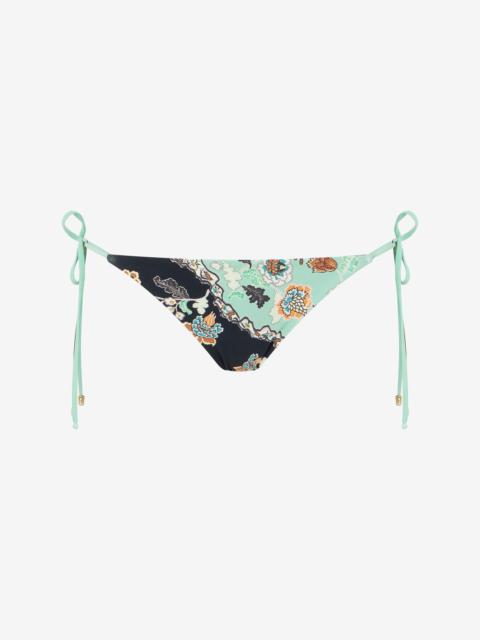 Roberto Cavalli Kimono Print Bikini Bottom