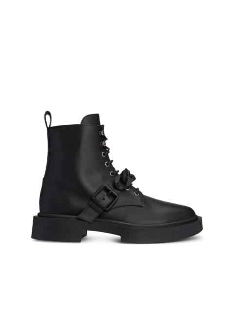 Adric chain-trim ankle boots