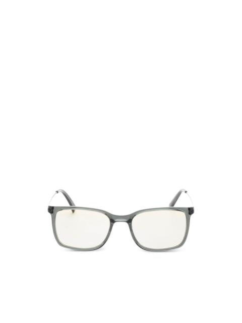 TUMI rectangle-frame glasses