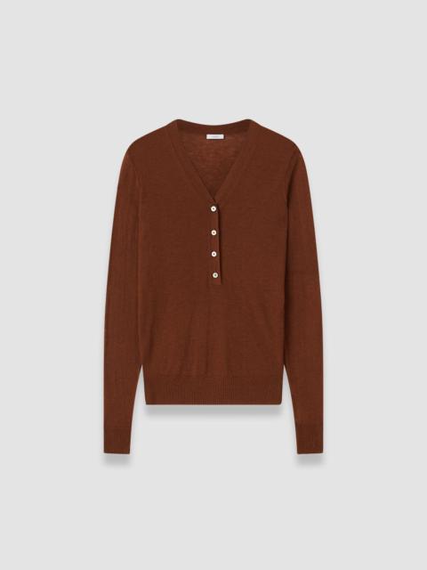 JOSEPH Gillies Cashair Henley Jumper