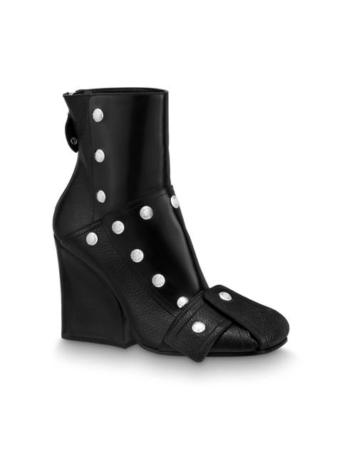 Louis Vuitton Patti Wedge Ankle Boot 9,5Cm