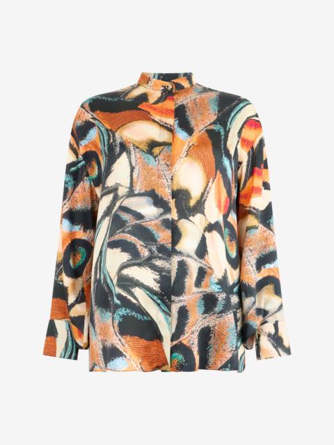 Roberto Cavalli Butterfly Print Shirt