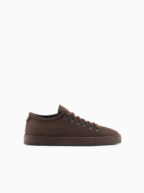 GIORGIO ARMANI Nubuck sneakers